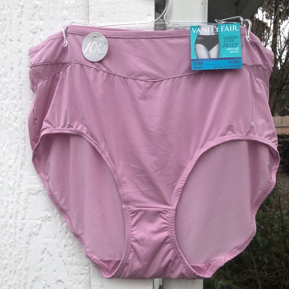 Vanity Fair 🆕 Breathable Luxe brief Size 9 2X - Picture 2 of 5